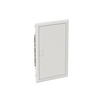 Consumer unit  UK600, Flush-/ hollow wall mounting, 36 modules, 3 row(s), IP30,  Door: Single, Steel Sheet, Dimensions: 622 mm x 384 mm x 97 mm