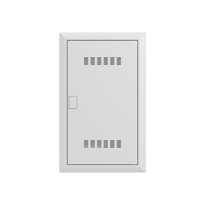 Multimedia unit  UK600 Media, Flush-/ hollow wall mounting, 36 modules, 3 row(s), IP30,  Door: Single, Steel Sheet, Dimensions: 622 mm x 384 mm x 97 mm
