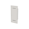 Combi Unit  UK600 Combi, Flush-/ hollow wall mounting, 24 modules, 5 row(s), IP30,  Door: Single, Steel Sheet, Dimensions: 872 mm x 384 mm x 97 mm