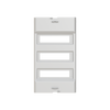 Enclosure accessories  UK600 accessories, 36 modules, 3 row(s), IP2XC, Dimensions: 546 mm x 306 mm x 34 mm