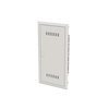 Multimedia unit  UK600 Media, Flush-/ hollow wall mounting, 48 modules, 4 row(s), IP30,  Door: Single, Steel Sheet, Dimensions: 747 mm x 384 mm x 97 mm
