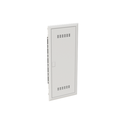 Multimedia unit  UK600 Media, Flush-/ hollow wall mounting, 60 modules, 5 row(s), IP30,  Door: Single, Steel Sheet, Dimensions: 872 mm x 384 mm x 97 mm