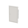 Consumer unit  UK600, Flush-/ hollow wall mounting, 36 modules, 3 row(s), IP30,  Door: Single, Steel Sheet, Dimensions: 622 mm x 384 mm x 97 mm