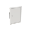 Consumer unit  UK600, Flush-/ hollow wall mounting, 24 modules, 2 row(s), IP30,  Door: Single, Steel Sheet, Dimensions: 497 mm x 384 mm x 97 mm
