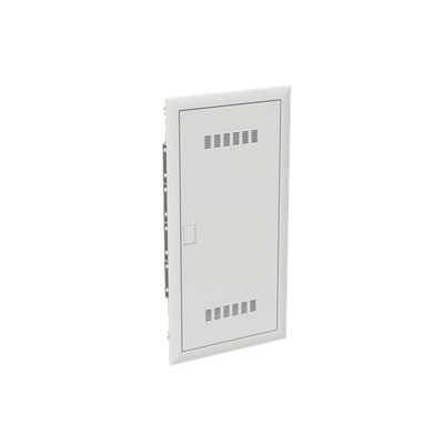 Multimedia unit  UK600 Media, Flush-/ hollow wall mounting, 48 modules, 4 row(s), IP30,  Door: Single, Steel Sheet, Dimensions: 747 mm x 384 mm x 97 mm