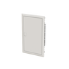 Consumer unit  UK600, Flush-/ hollow wall mounting, 36 modules, 3 row(s), IP30,  Door: Single, Steel Sheet, Dimensions: 622 mm x 384 mm x 97 mm