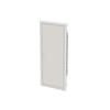 Consumer unit  UK600, Flush-/ hollow wall mounting, 60 modules, 5 row(s), IP30,  Door: Single, Steel Sheet, Dimensions: 872 mm x 384 mm x 97 mm
