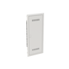 Multimedia unit  UK600 Media, Flush-/ hollow wall mounting, 60 modules, 5 row(s), IP30,  Door: Single, Steel Sheet, Dimensions: 872 mm x 384 mm x 97 mm