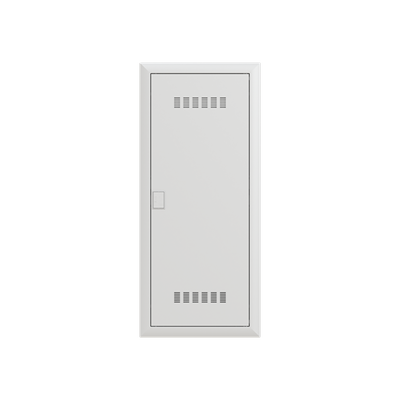 Combi Unit  UK600 Combi, Flush-/ hollow wall mounting, 36 modules, 5 row(s), IP30,  Door: Single, Steel Sheet, Dimensions: 872 mm x 384 mm x 97 mm