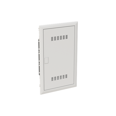 Multimedia unit  UK600 Media, Flush-/ hollow wall mounting, 36 modules, 3 row(s), IP30,  Door: Single, Steel Sheet, Dimensions: 622 mm x 384 mm x 97 mm