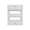Enclosure accessories  UK600 accessories, 24 modules, 2 row(s), IP2XC, Dimensions: 421 mm x 306 mm x 34 mm