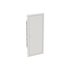 Consumer unit  UK600, Flush-/ hollow wall mounting, 60 modules, 5 row(s), IP30,  Door: Single, Steel Sheet, Dimensions: 872 mm x 384 mm x 97 mm
