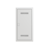 Multimedia unit  UK600 Media, Flush-/ hollow wall mounting, 48 modules, 4 row(s), IP30,  Door: Single, Steel Sheet, Dimensions: 747 mm x 384 mm x 97 mm