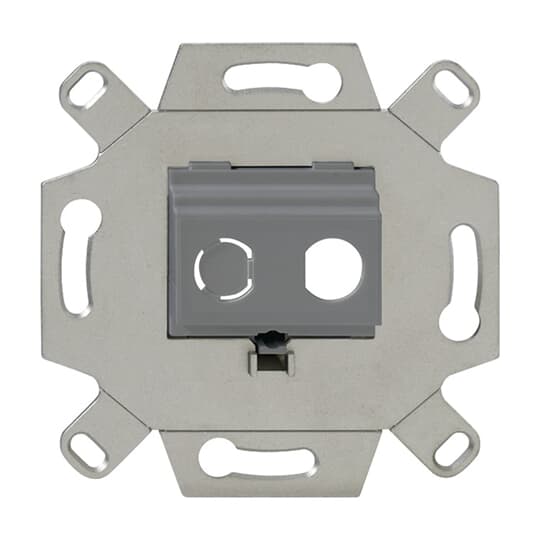 Communication adapter BNC-F Duct-jacks Straight version 2gang grey