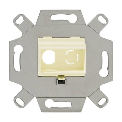 USB connection box Cinch-jacks Straight version 2gang