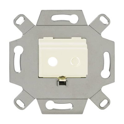Flush Mounted Inserts Jack plug Straight version 2gang