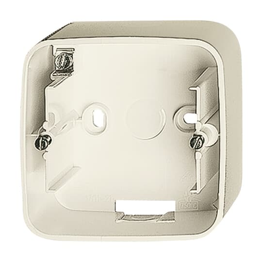 Mounting Box 1 gang white - Busch-Duro 2000 SI