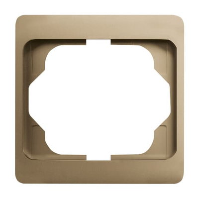 Cover frame 1gang bronze - alpha exclusive