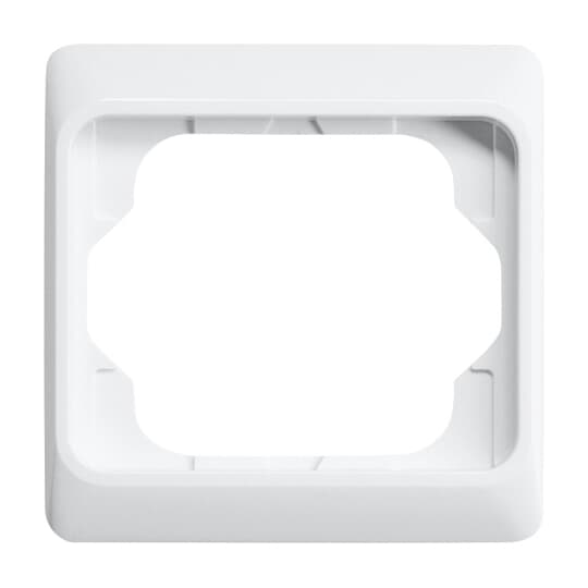 Cover frame 1gang studio white - alpha exclusive