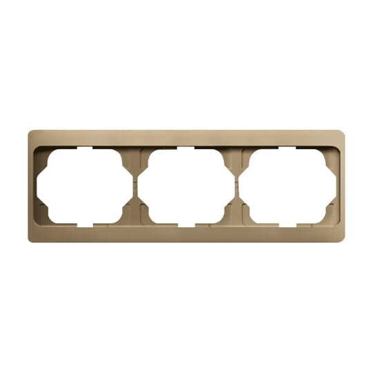 Cover frame 3gang bronze - alpha exclusive