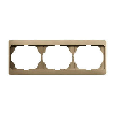Cover frame 3gang bronze - alpha exclusive