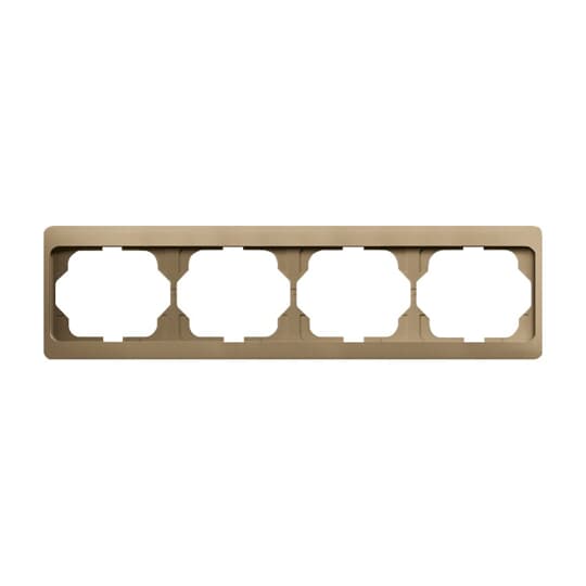 Cover frame 4gang bronze - alpha exclusive
