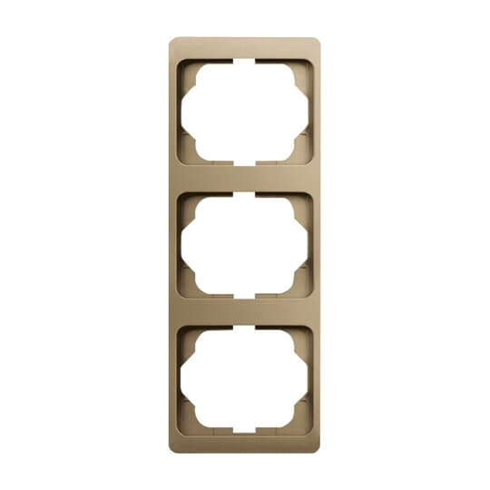 Cover frame 3gang bronze - alpha exclusive
