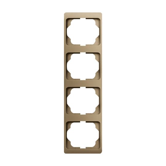 Cover frame 4gang bronze - alpha exclusive