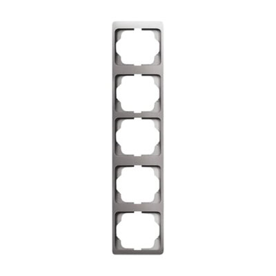 Cover frame 5gang platinum - alpha exclusive