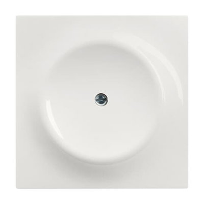 Cover plate for Blind cap 1-gang with Mounting plate alpine white - impuls