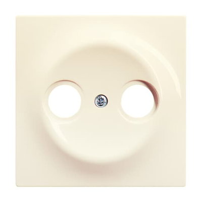 Cover plate SAT 2 gang ivory - impuls