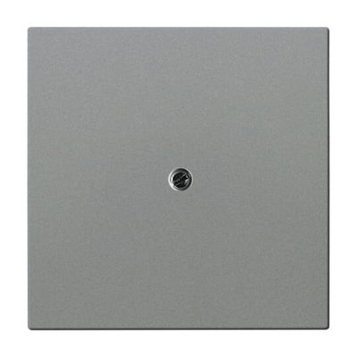 Cover plate telephone connector boxes (VDo) grey metallic - Platform 63