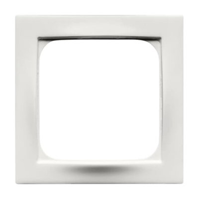 Cover plate 50x50 mm Telecommunication inserts alpine white - impuls