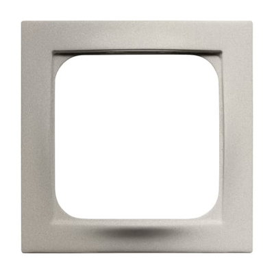 Cover plate 50x50 mm Telecommunication inserts champagne metallic - impuls