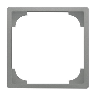 Intermediate Ring for cover plates Busch-Balance® SI 1-gang grey metallic - Platform 63