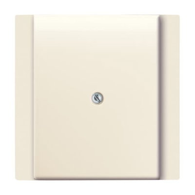 Cover plate for Cable outlet with Mounting plate ivory - impuls