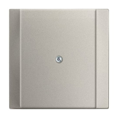 Cover plate for Cable outlet champagne metallic - impuls