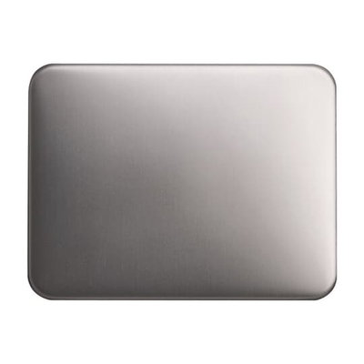 Rocker None for Switch/push button, Single rocker platinum - alpha