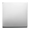 Rocker for Switch/push button, Single rocker stainless steel - Pure Stainless Steel