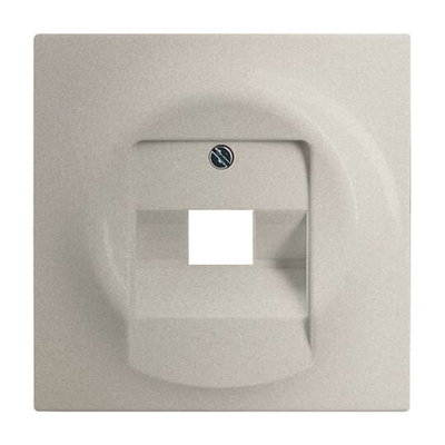 Cover plate UAE/IAE (ISDN) 1 gang champagne metallic - impuls