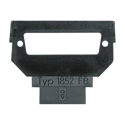 Socket Fixing Plate for D-sub-miniature 1 gang anthracite