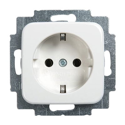 Socket Outlets without claw alpine white - Reflex SI
