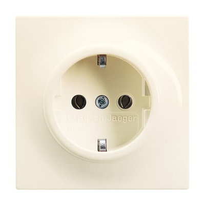 Socket insert ivory white - impuls