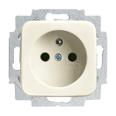 Socket Outlets white - Busch-Duro 2000 SI