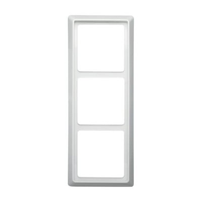 Cover frame 3-gang(s) alpine white - Allwetter 44 (IP 44)
