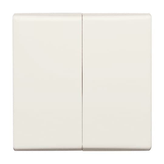 Rocker for Switch/push button, Two-part rocker white - Allwetter 44 (IP 44)