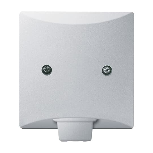Cover plate for Cable outlet aluminium silver - Allwetter 44 (IP 44)