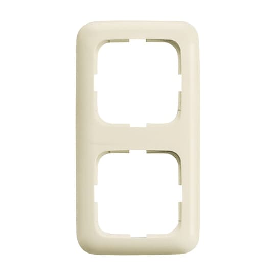Cover frame 2-gang white - Busch-Duro 2000 SI