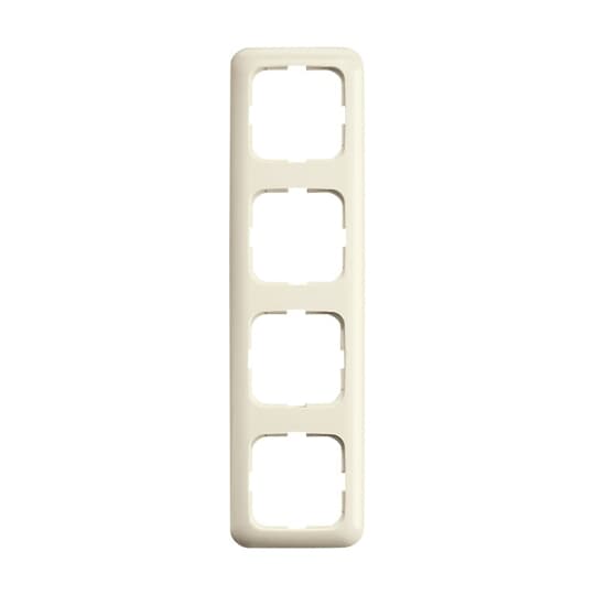 Cover frame 4-gang white - Busch-Duro 2000 SI