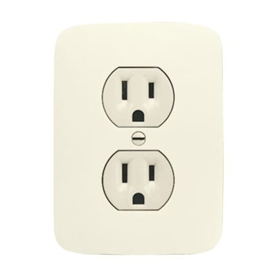 Nema socket insert without claw white - Busch-Duro 2000 SI